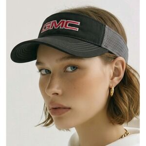 GMC Richardson 712 Trucker Visor Adjustable Black/Charcoal & Gray‎